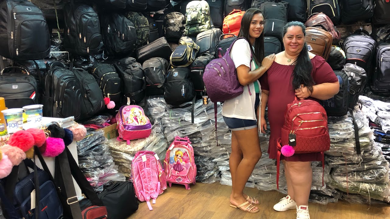 DISTRIBUIDORA DE BOLSAS MOCHILAS MALAS NO BRÁS ADULTO E INFANTIL PREÇOS MUITO BAIXOS/SILVIA MOCHILAS