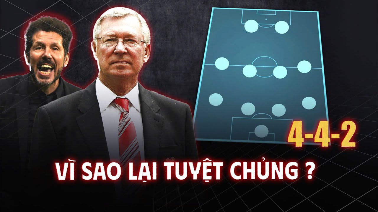 Vì Sao 4-4-2 Biến Mất Trên Bản Đồ Bóng Đá Thế Giới ?