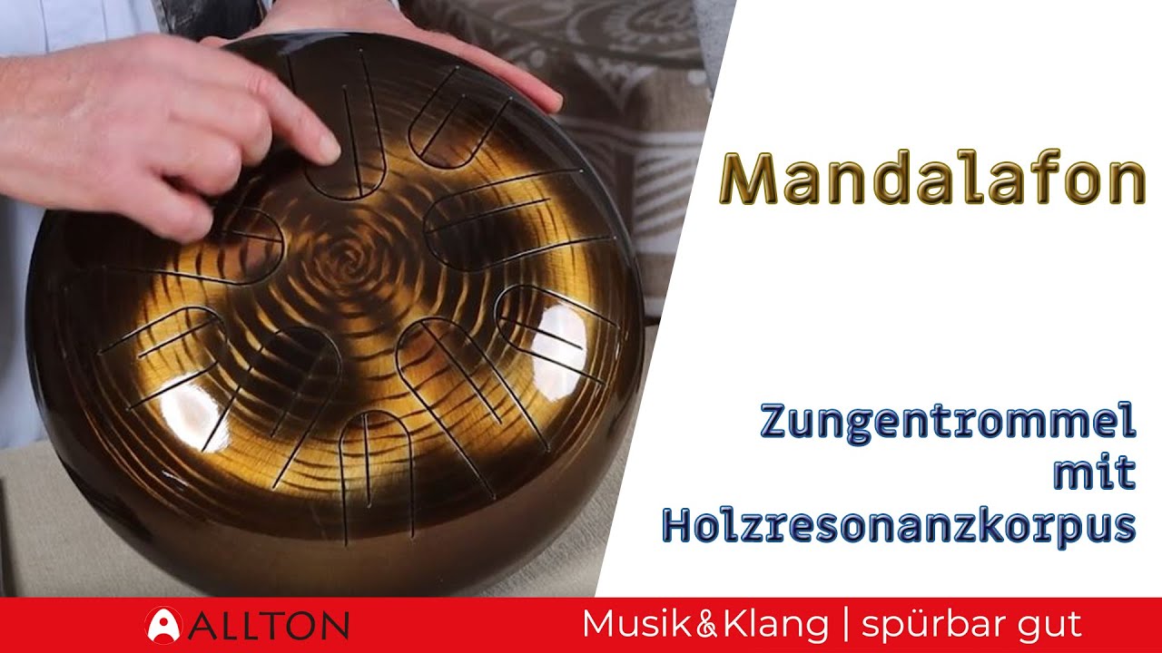 Zungentrommel - Mandalafon 440Hz | Golden Steelwood
