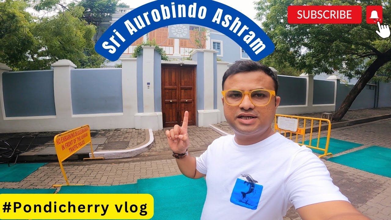 SRI AUROBINDO ASHRAM IN PONDICHERRY | MUST VISIT PLACE IN PONDICHERRY | TRAVEL VLOG |