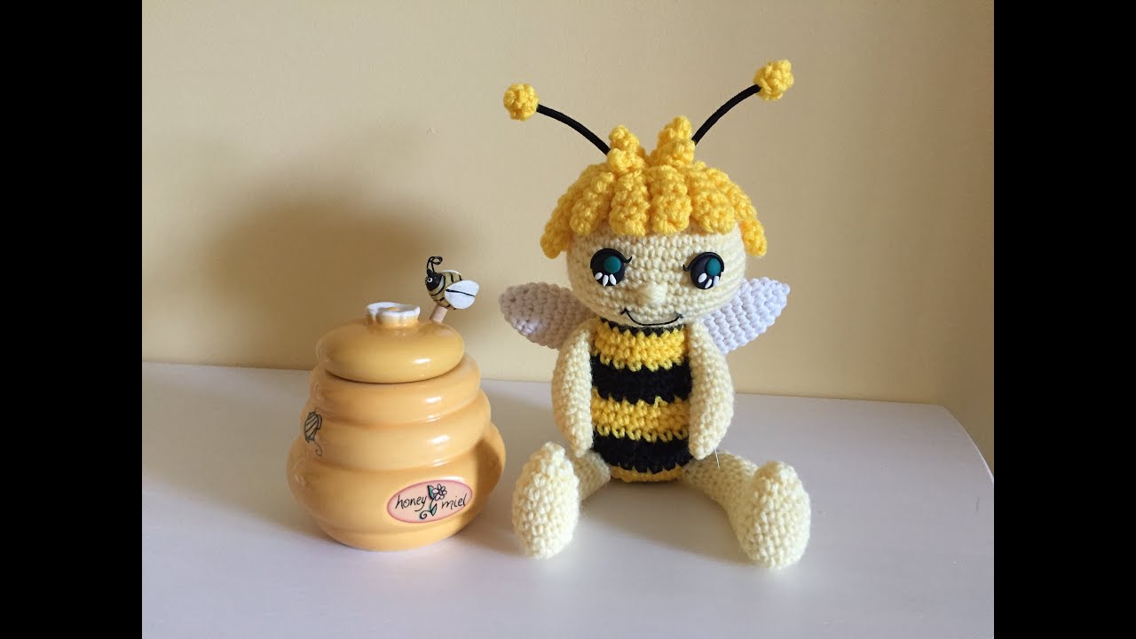 Ape Amigurumi (tutorial)/how to make a bee amigurumi