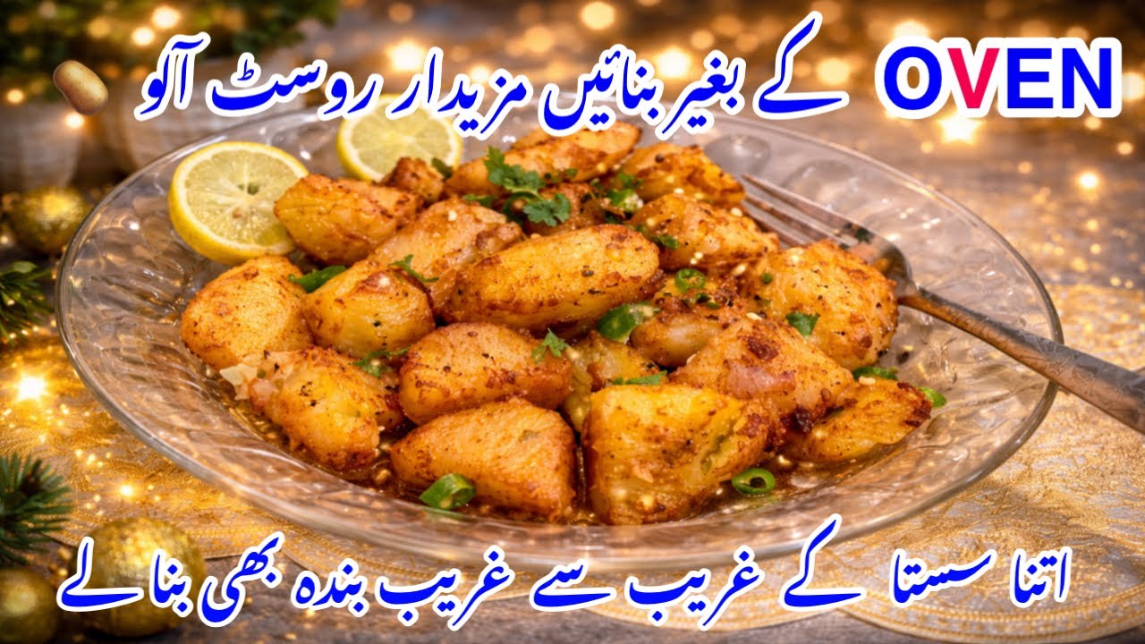 Oven K Bger Roast Patato Bnayen | Itni Sasti Recipe |  khana Pakana With Zee