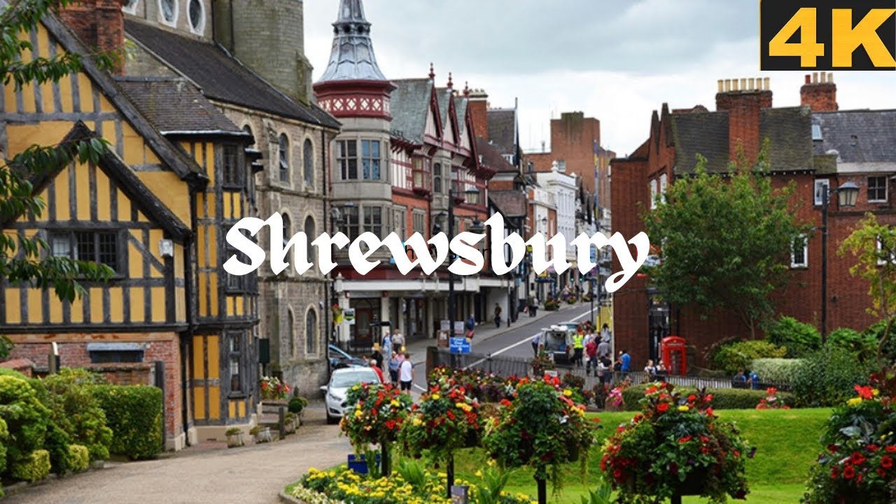 Shrewsbury : A Charming Town Steeped in History and Culture #youtube #travel