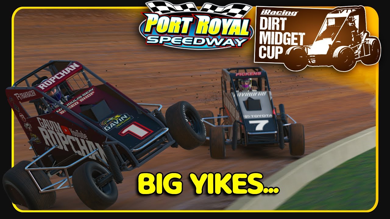 Dirt Midget - Port Royal Speedway - iRacing Dirt