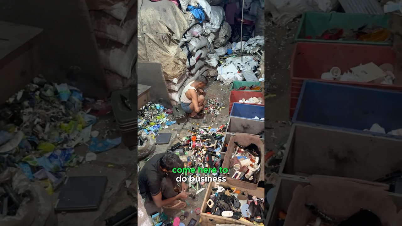 Look what I found at the world’s largest slum in India #￼India 