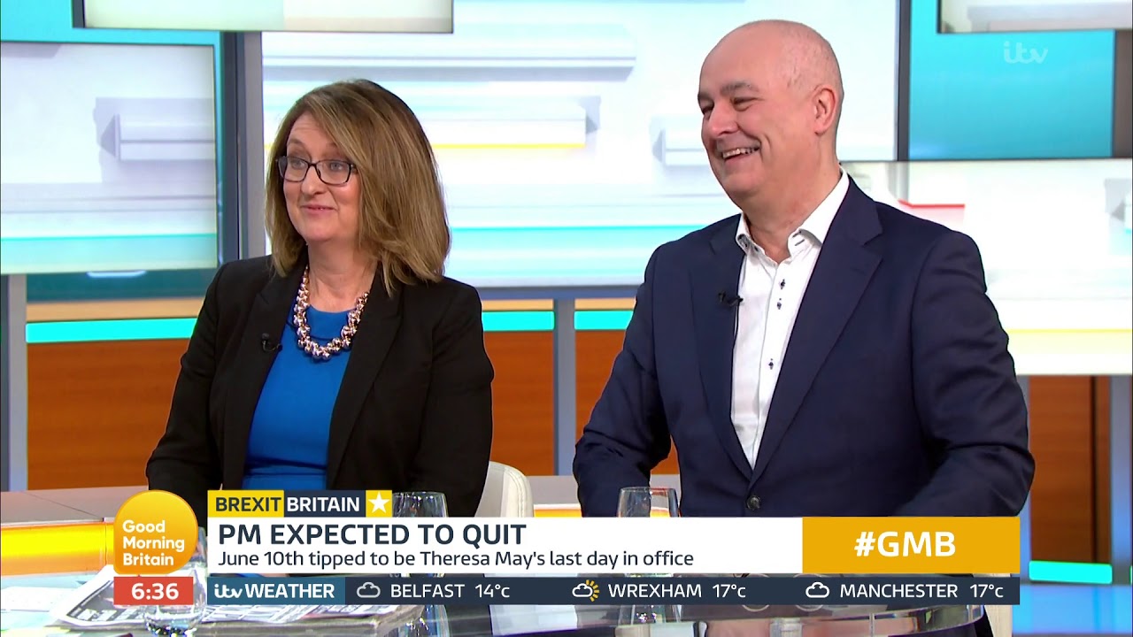 Iain Dale & Jacqui Smith Sing on Good Morning Britain 24/5/19