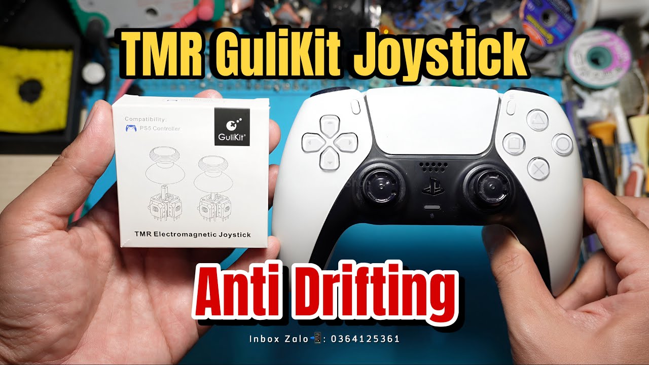 Tay PS5 Dualsense Bị Trôi - Tư Vấn Thay Joystick TMR GuliKit (Anti Drifting) - Video Full