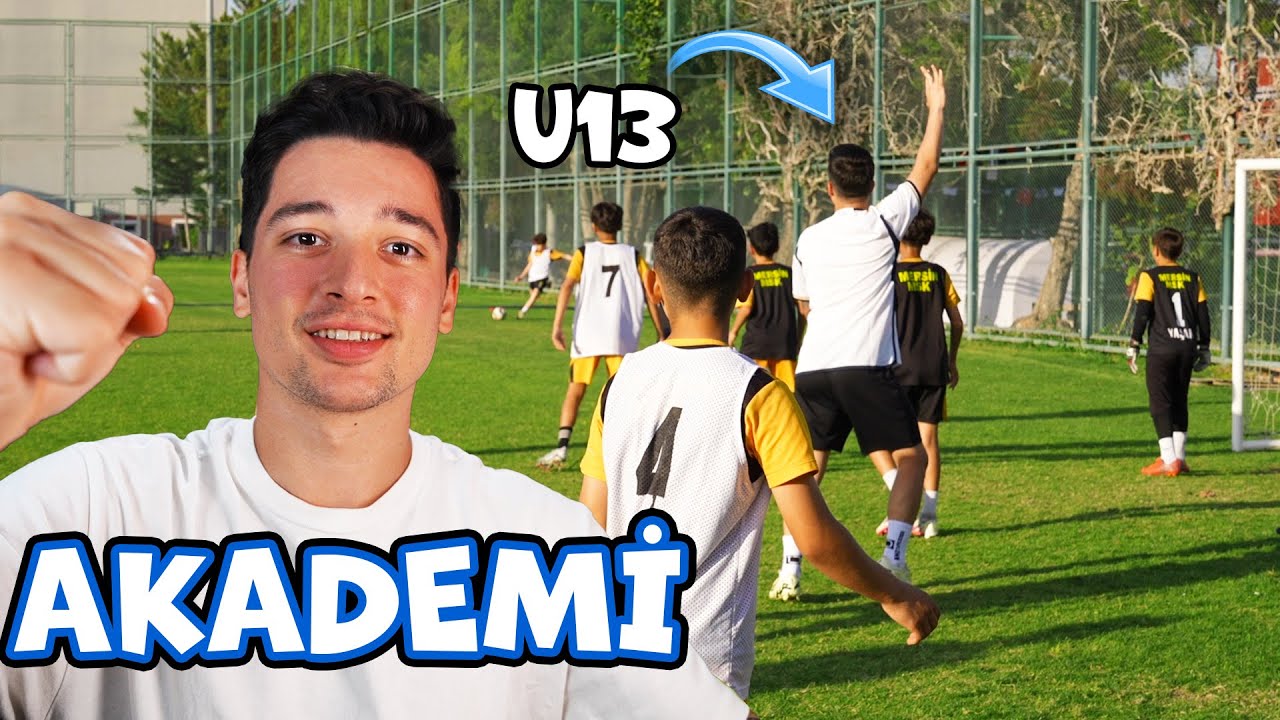 ALTYAPIDA FUTBOLCU OLDUM!
