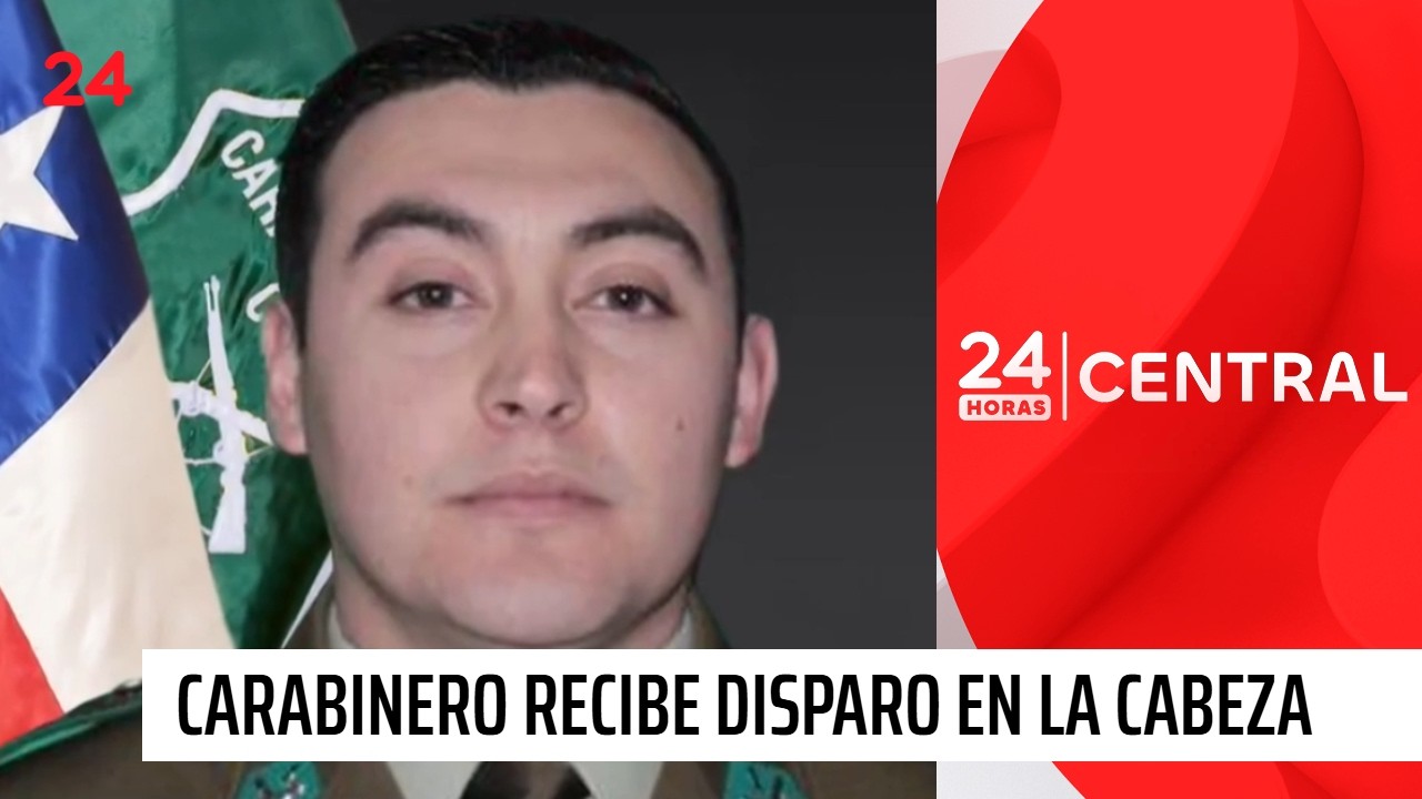 Carabinero recibe disparo en la cabeza en Puerto Varas | 24 Horas TVN Chile