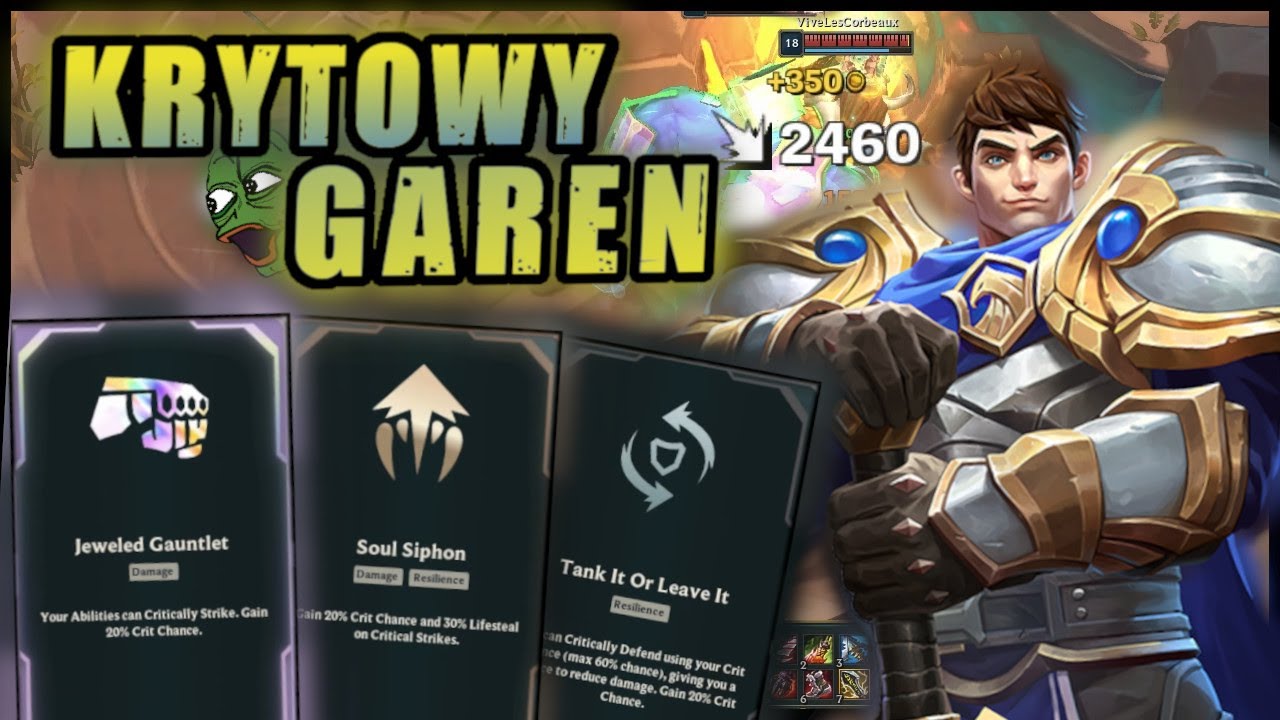 GAREN ALE JEGO ULTI KRYTUJE