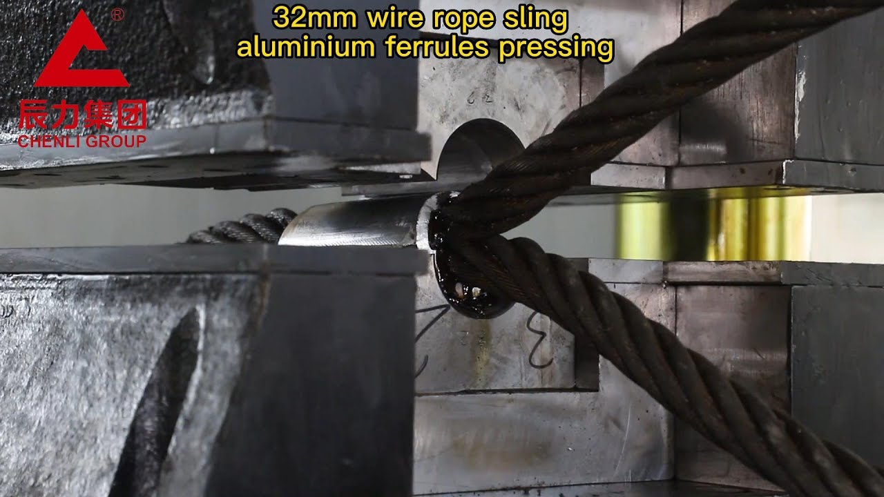 how to press wire rope sling  1000ton wire rope press machine