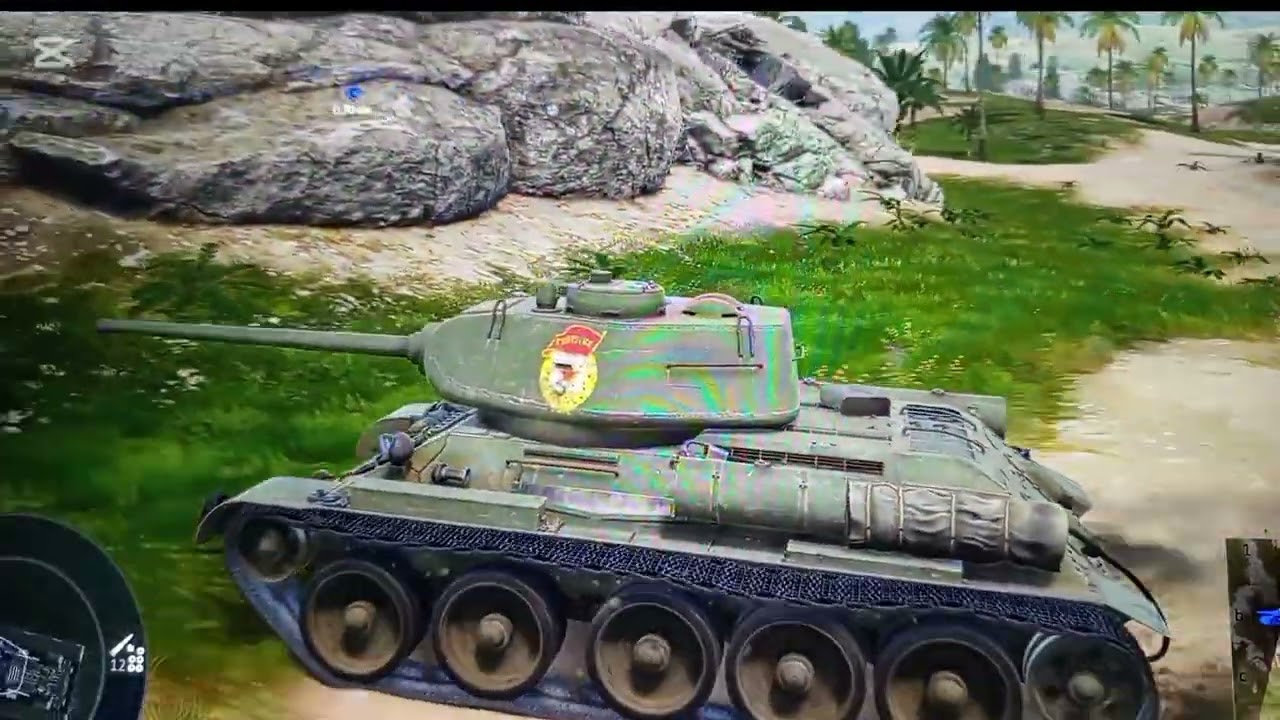 Бой на т - 34