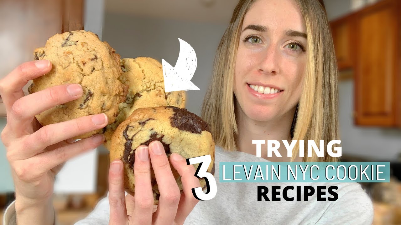 TRYING 3 Different LEVAIN COOKIE Recipes