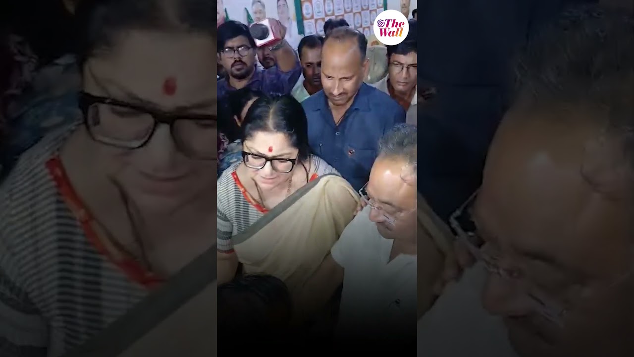 রাজ্য সভাপতির পায়ে পড়লেন বিজেপি কর্মীরা! #westbengalelection2026 #election2026 #samikbhattacharya