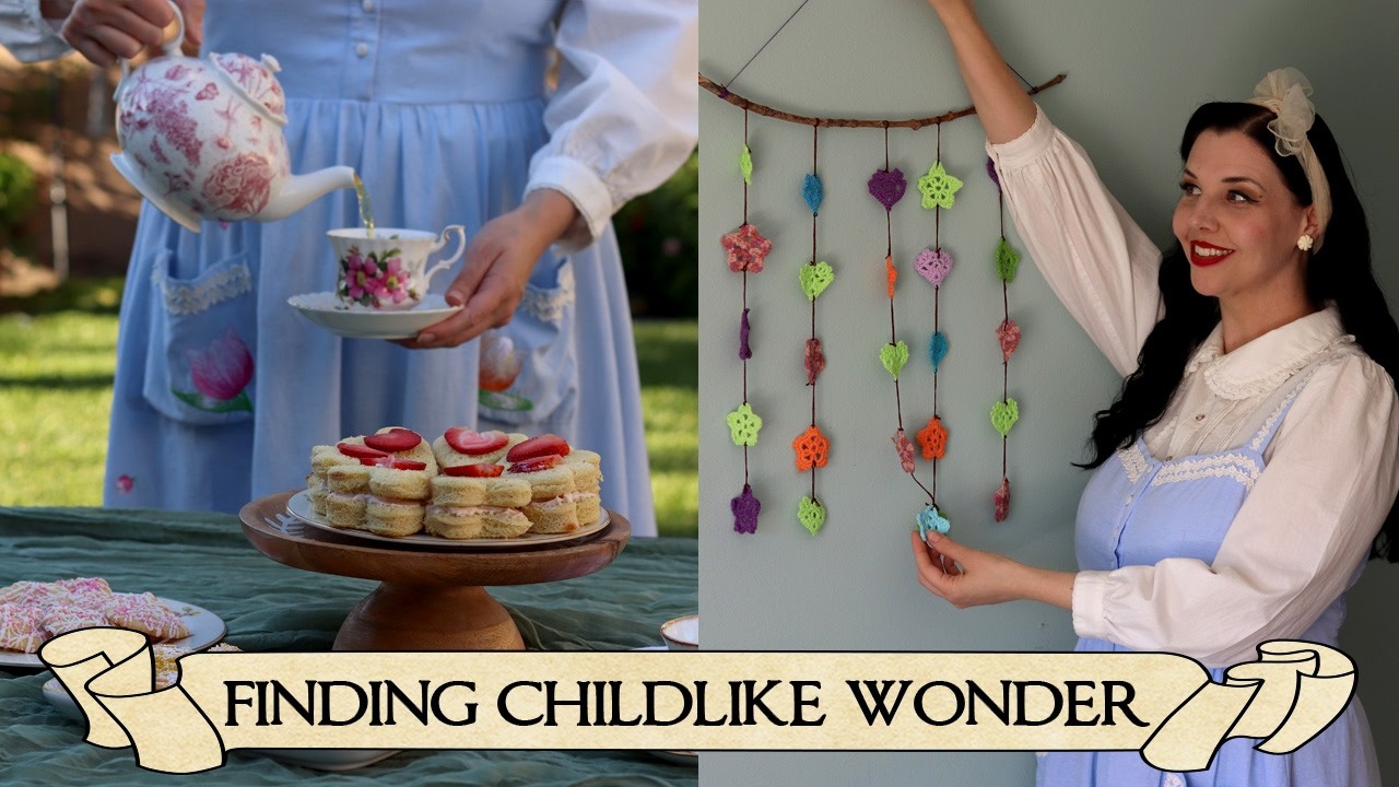 Rediscovering Childlike Wonder as Adults🦋Whimsy Spring Picnic Tea Party Ideas