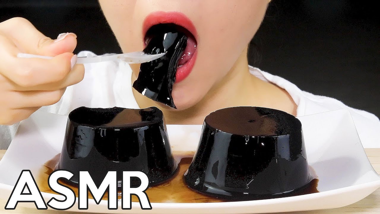 ASMR GRASS JELLY 잔디젤리 먹방
