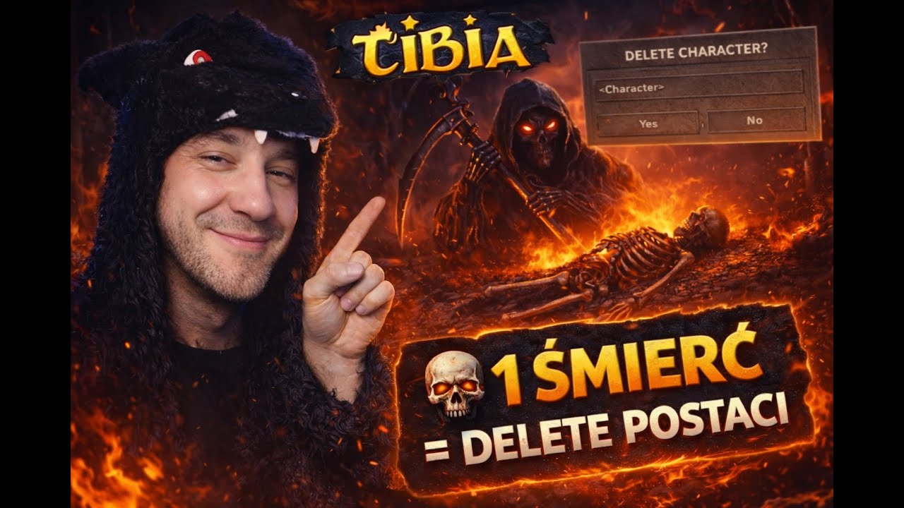 PREMIERA! 1 Śmierć = Delate postaci! Tryb Hardkor #1