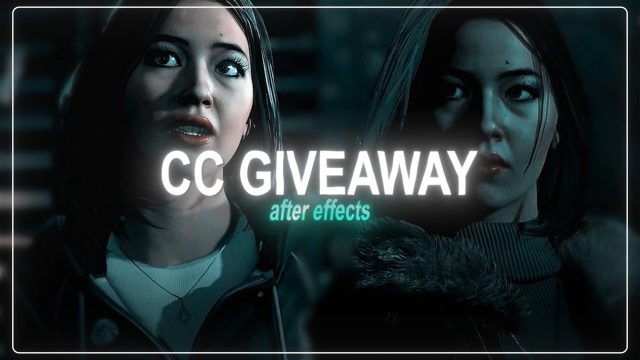 cc giveaway | after effects