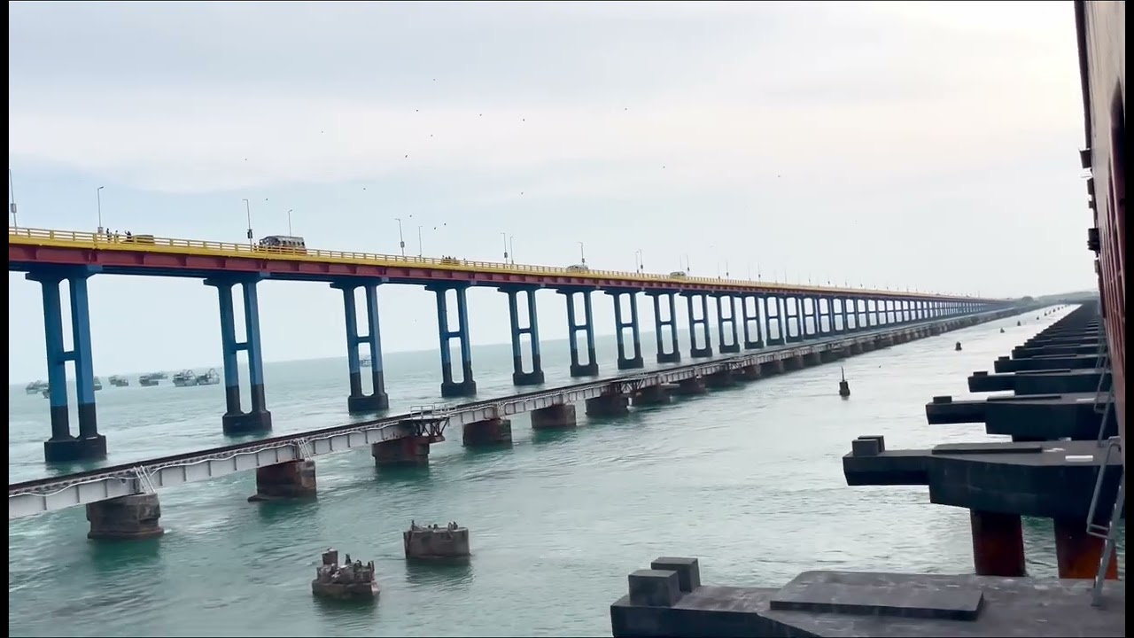 Pamban Bridge New | Rameswaram #island 