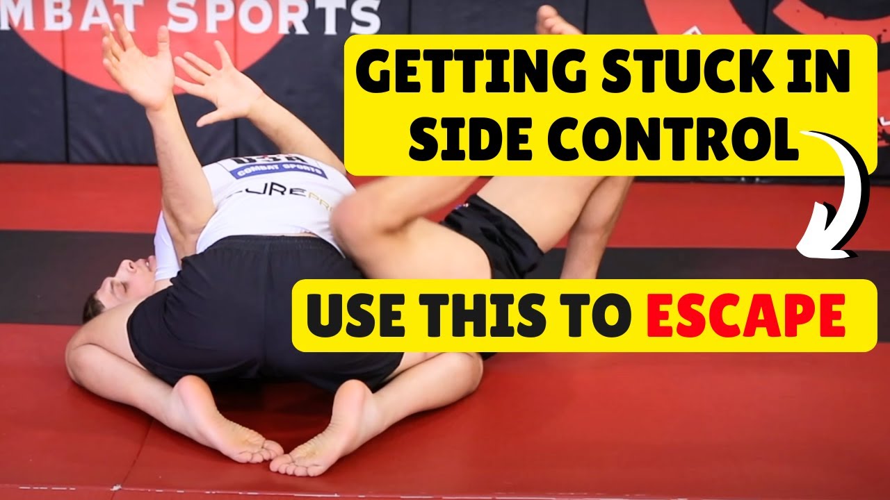 Slick way to Escape Side Control (& Attack)