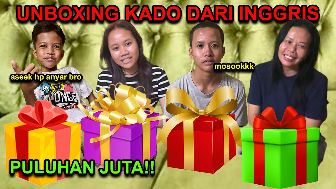 NYENENGIN ADIK SEMATA WAYANG, KEPONAKAN WEDOK LANANG BELIIN KADO MEWAH !!