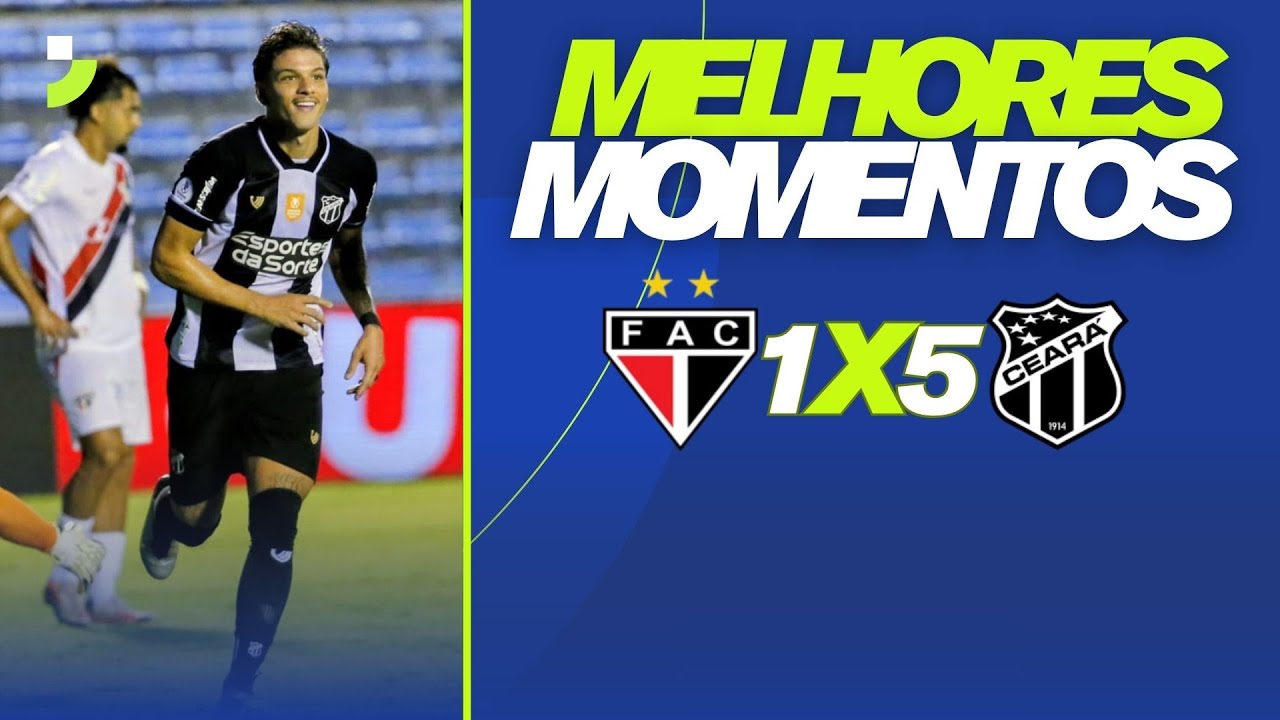 FERROVIÁRIO 1 X 5 CEARÁ | MELHORES MOMENTOS | CAMPEONATO CEARENSE 2026