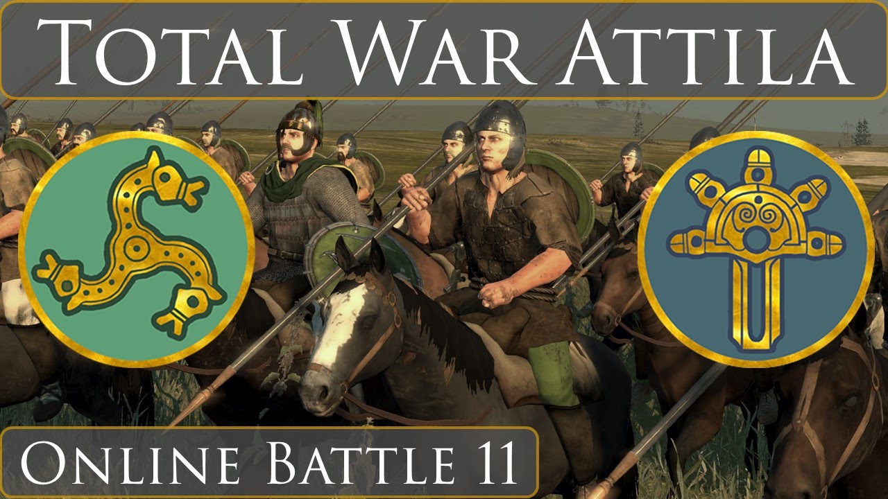 Total War Attila Online Battle 11 Franks vs Ostrogoths