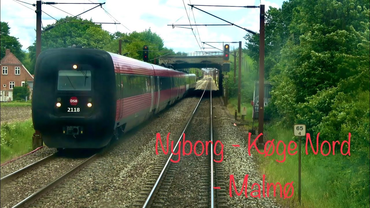 Førerrumstur / Führerstandsmitfahrt Dänemark: Nyborg - Køge Nord - Malmø