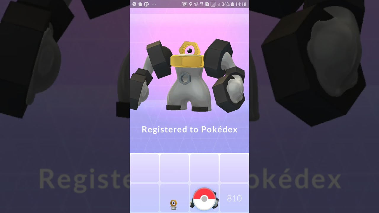 go pokemon evolution meltan to melmetan
