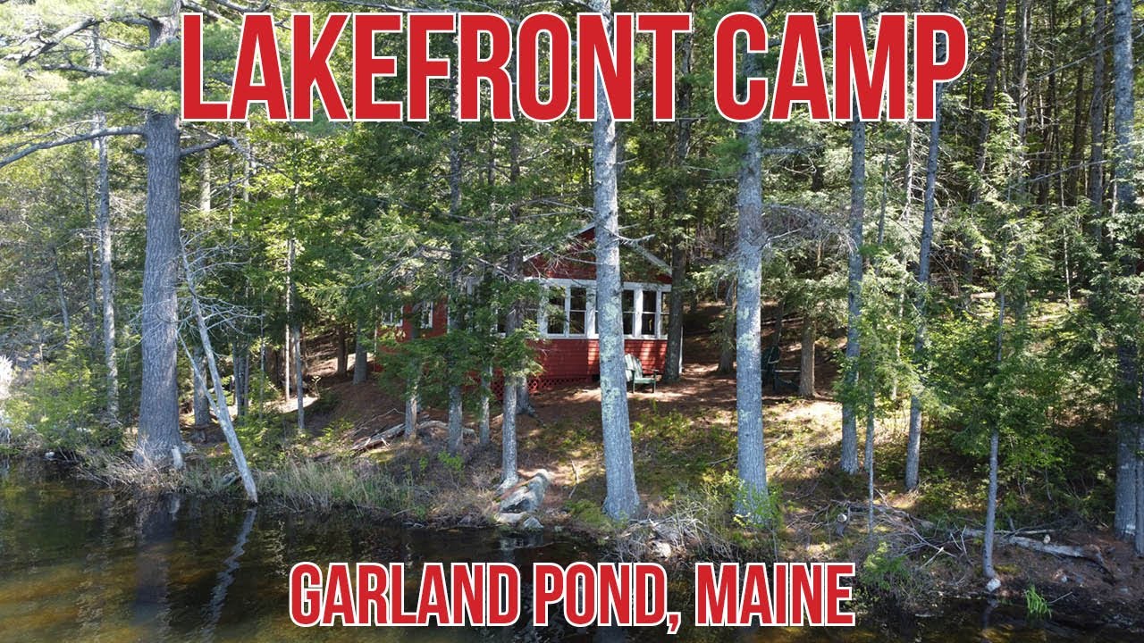 Lakefront Camp For Sale | Maine Real Estate SOLD