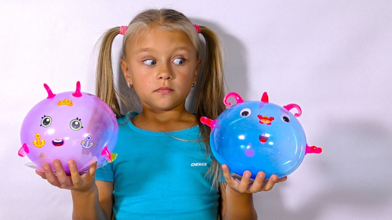 НАДУВНОЙ ЧЕЛЛЕНДЖ Ярослава против МАМЫ Challenge Kids vs Parents
