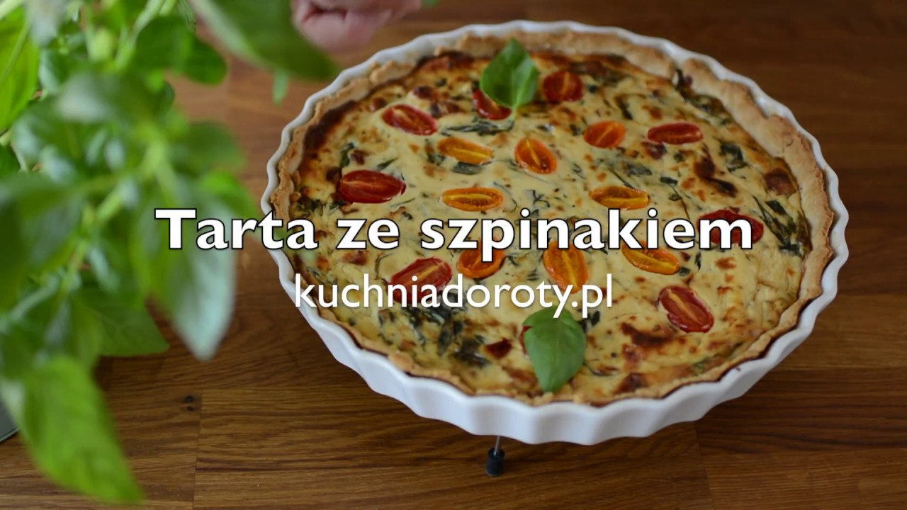 TARTA ze Szpinakiem / Quiche