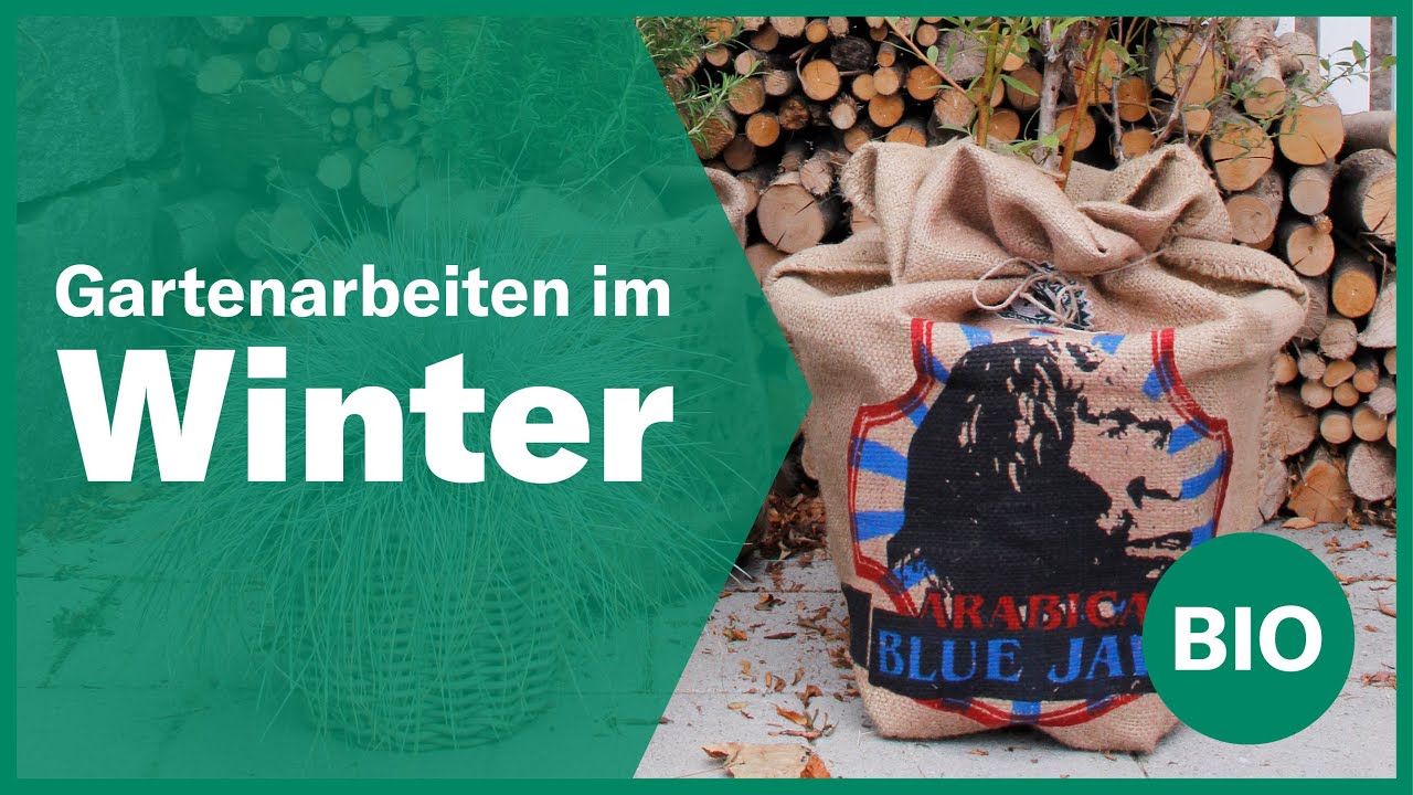 Winterarbeiten im Garten | Andermatt Biogarten