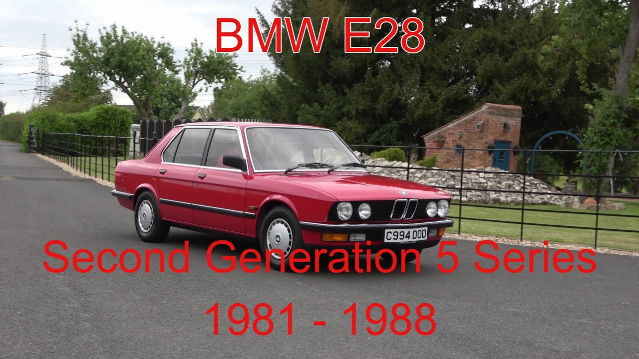 BMW E28 5 Series 1981-1988