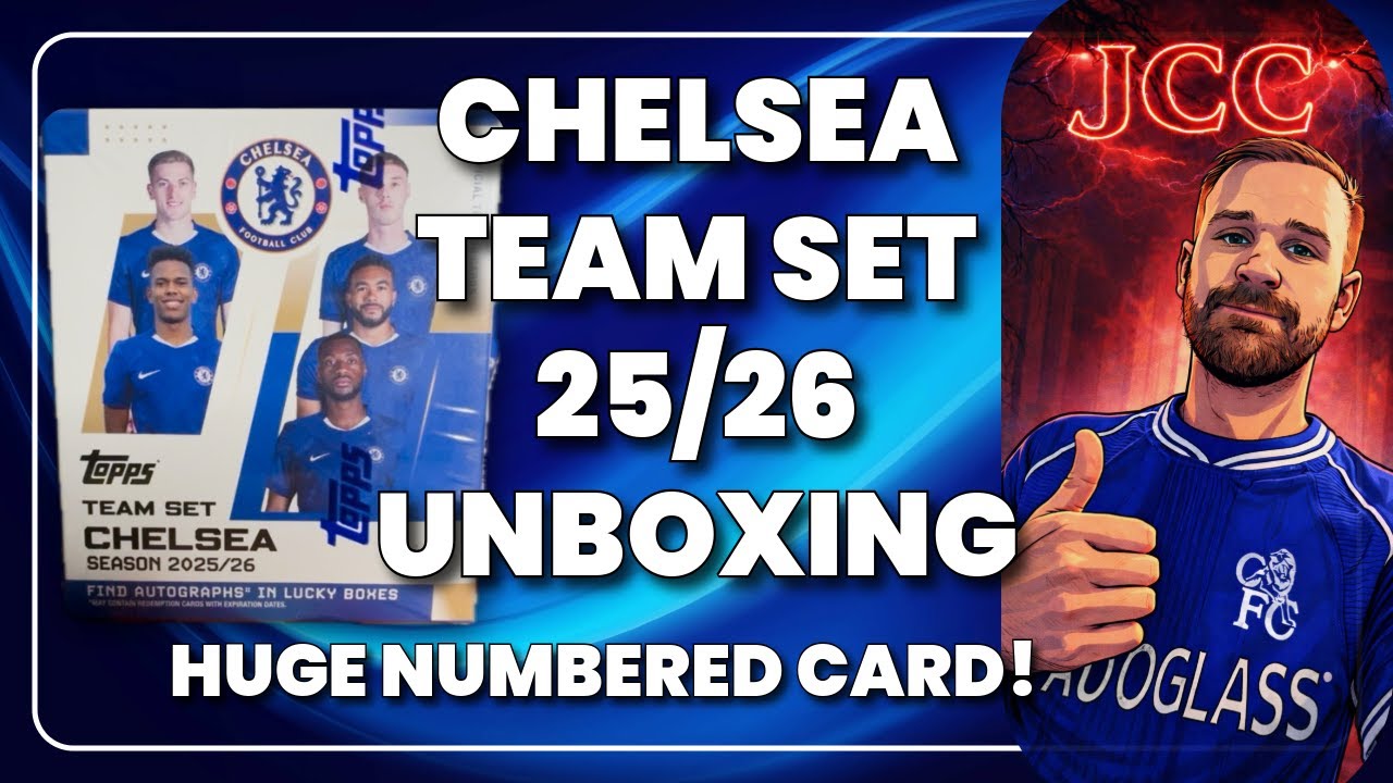 WE PULLED A MASSIVE NUMBERED CHELSEA CARD!! | 25/26 TEAM SET OPENING 🔥