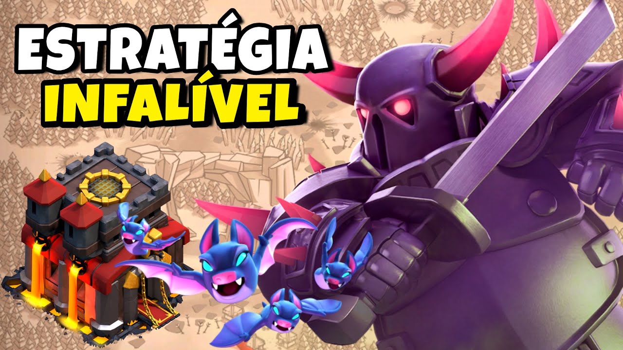 USE ESSA ESTRATÉGIA DE CV10 QUE É PT FÁCIL | Clash Of Clans