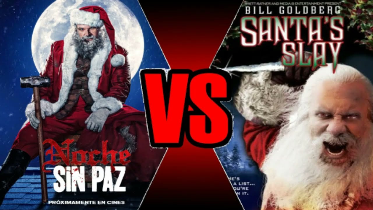 Santa Claus (Noche Sin Paz) Vs Santa Infernal (Santa's Slay) | (Especial De Navidad)