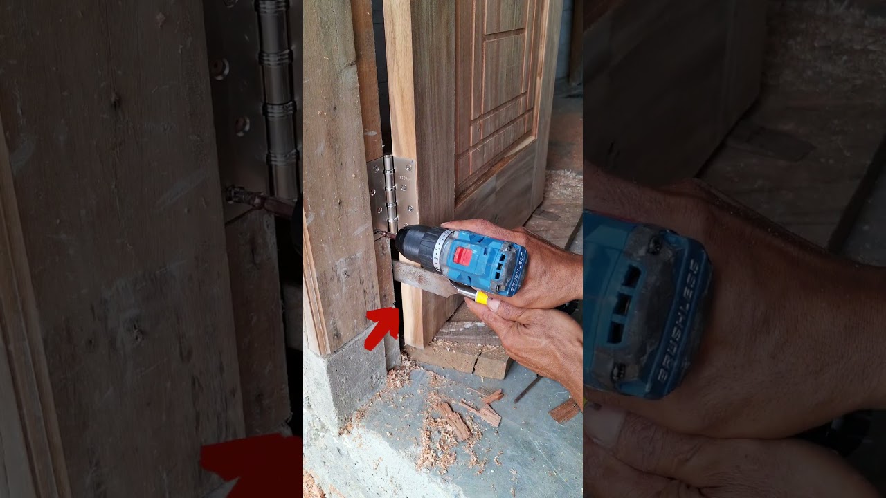Lihatlah teknik nya #woodworking#tukangkayu ##shorts