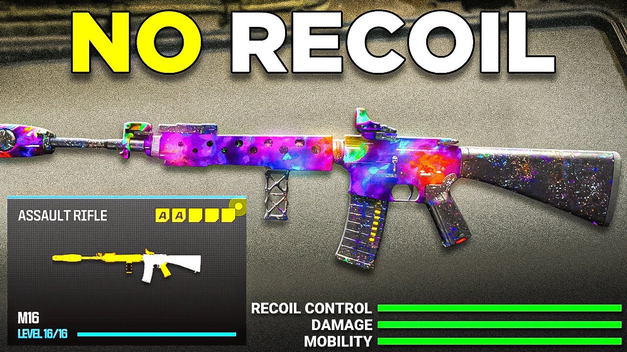 new JAK PATRIOT M16 LOADOUT has NO RECOIL in MW3! 🔥 (Best M16 Class Setup) Modern Warfare 3 Warzone