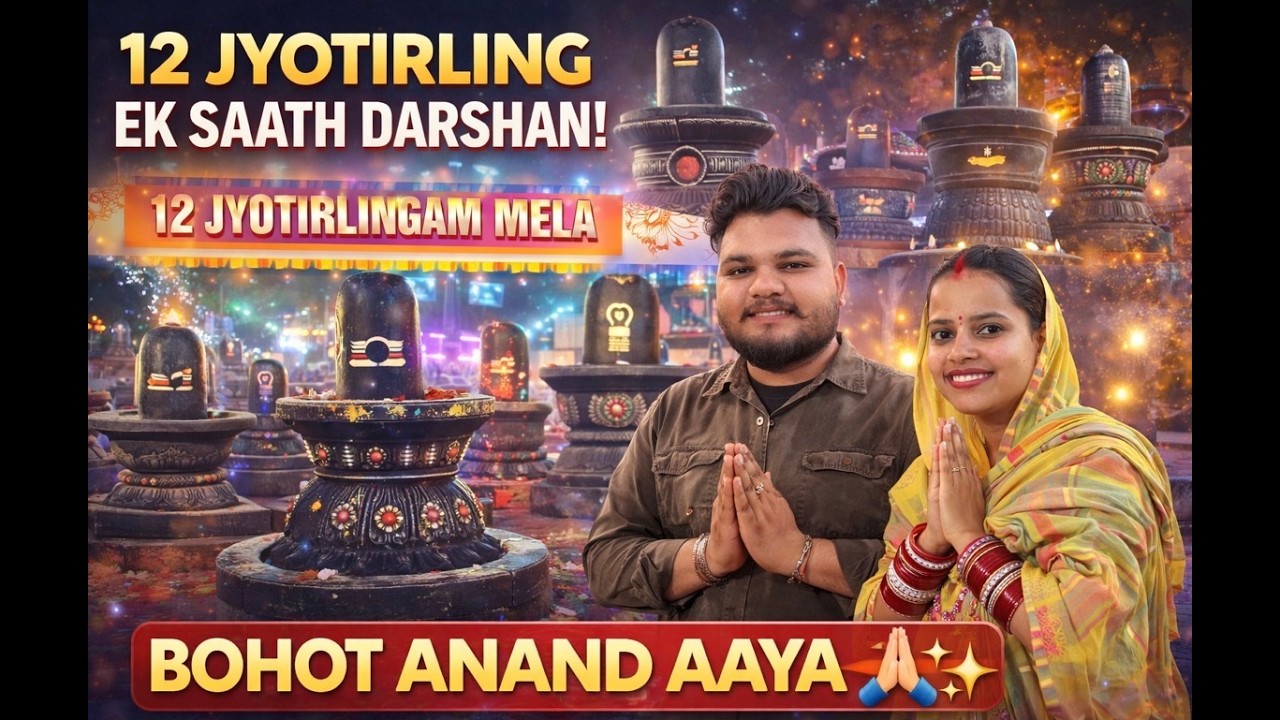 Ek Hi Jagah 12 Jyotirling 😳 | Bohot Anand Aaya 🙏✨