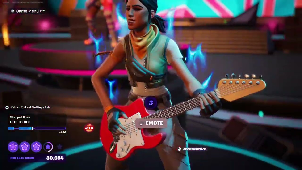 Fornite Festival Hot to Go  Chappell Roan Pro Lead 100% FC