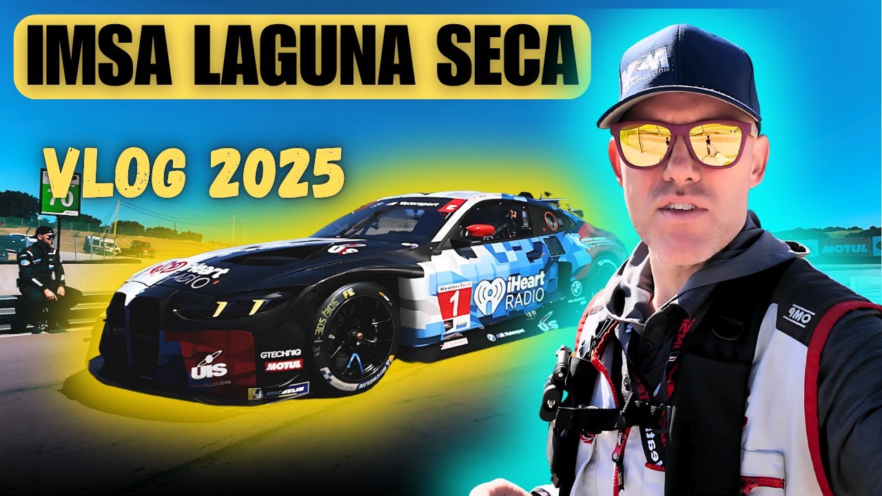 🎥 Behind the Lens: IMSA Laguna Seca Vlog 2025 – Motorsport Photography Unfiltered!