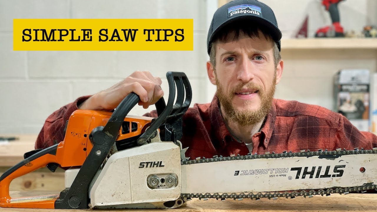 The ONLY Chainsaw Maintenance Most Ever Need