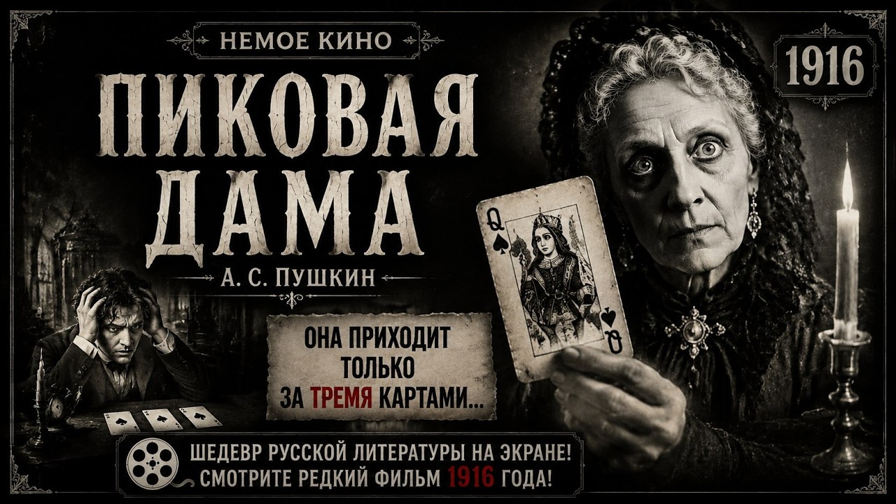 Пиковая дама (1916): Почему этот хоррор пугает до сих пор?