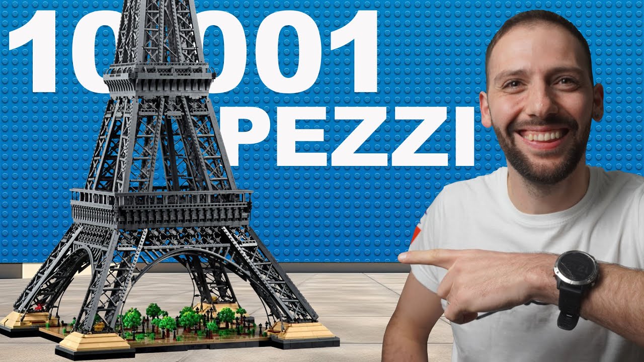 COSTRUISCO LA TORRE EIFFEL LEGO DA 10.001 PEZZI! QUANTO TEMPO CI HO MESSO??