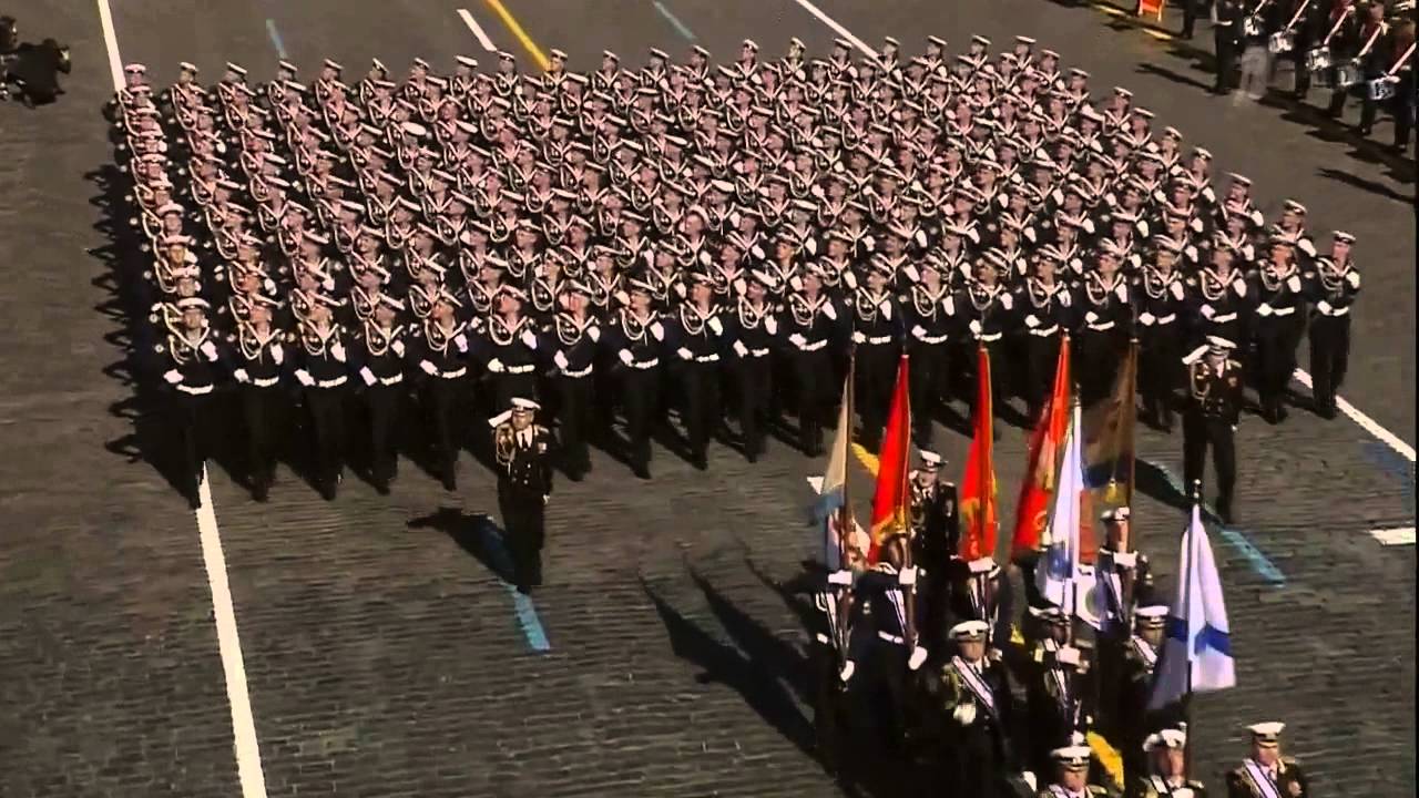 Парад победы. Red Alert, новая версия. Красная площадь, 9 мая 2014 года.