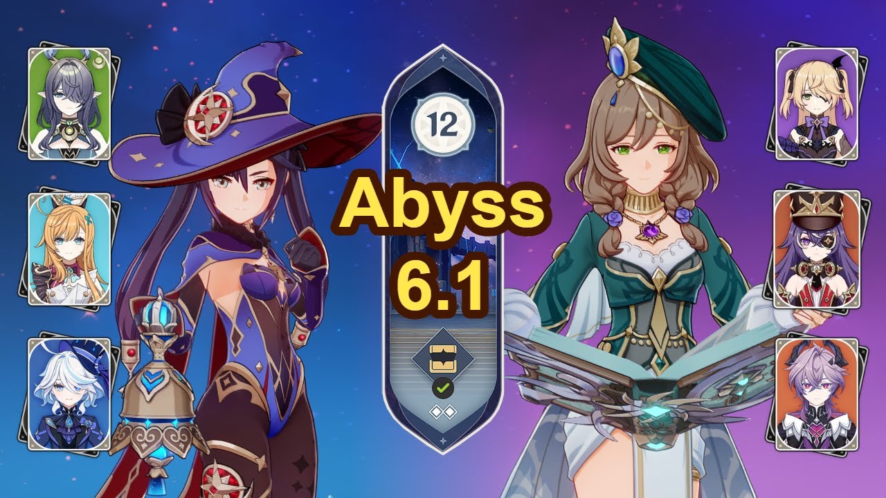Mona Lisa | Spiral Abyss 6.1 | Genshin Impact