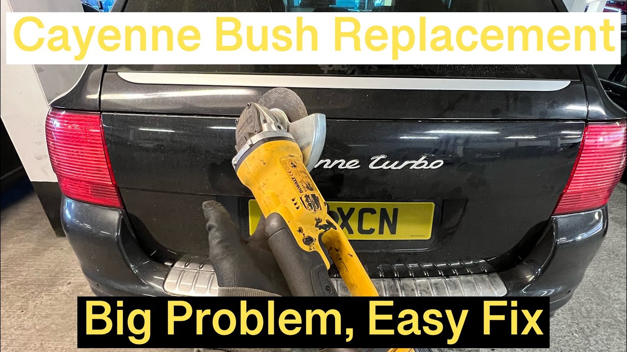 Cayenne, Q7, Touareg JXB Cardan Prop Shaft Bearing Bush Replacement, Easy How To!