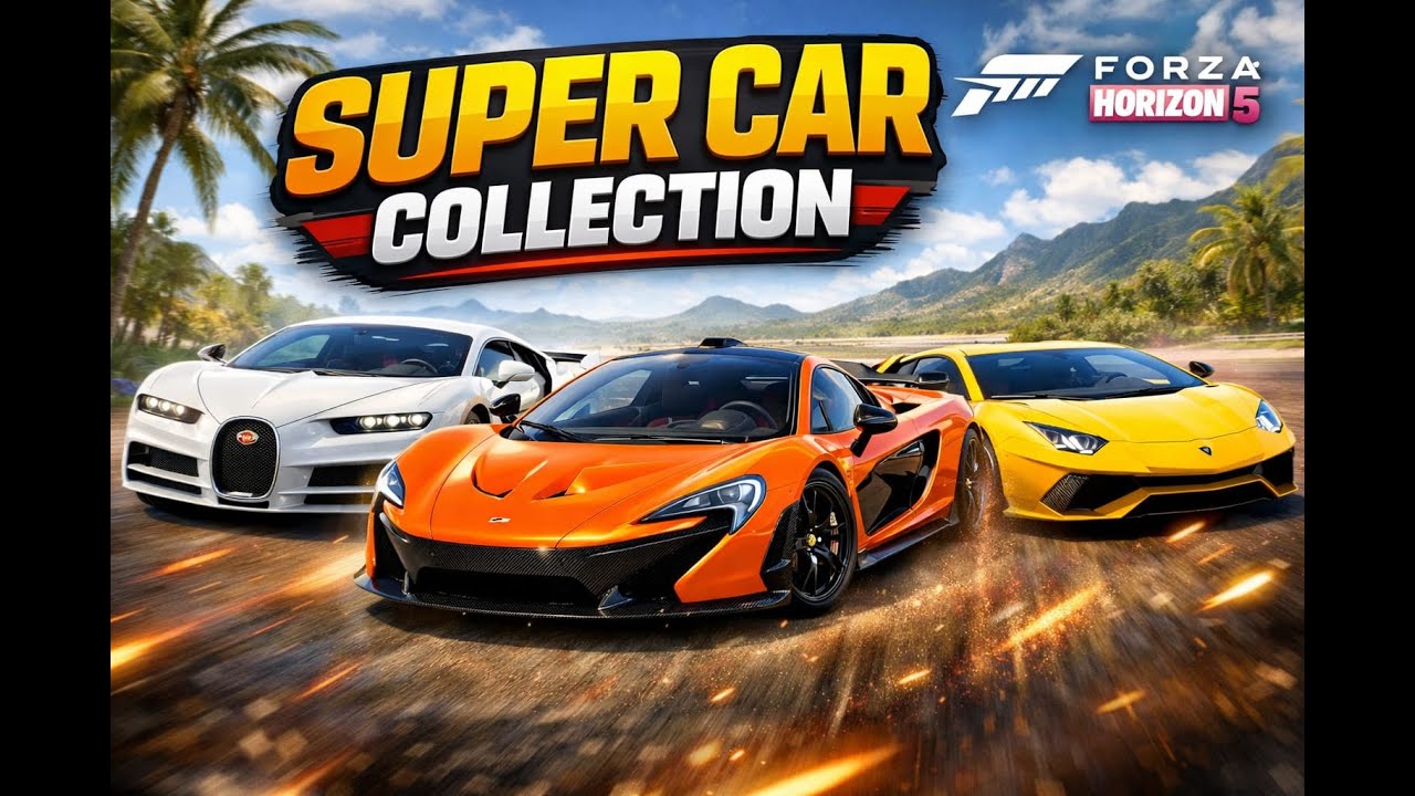 forza horizon 5 - car collection live stream (A.G unique gaming)