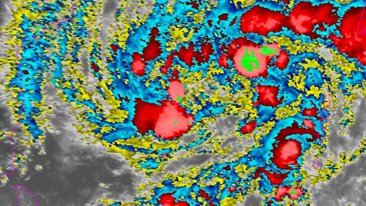 India  Tropical Cyclone( 07B) Gaja November 12 India Time - 15:06Hrs